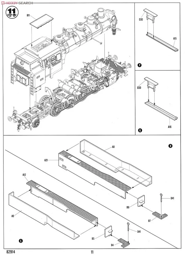 Hobby Boss 1/72 масштабные модели 82914 немецкий y баварский BR86 паровоз немецкий Dampflokomotive BR86