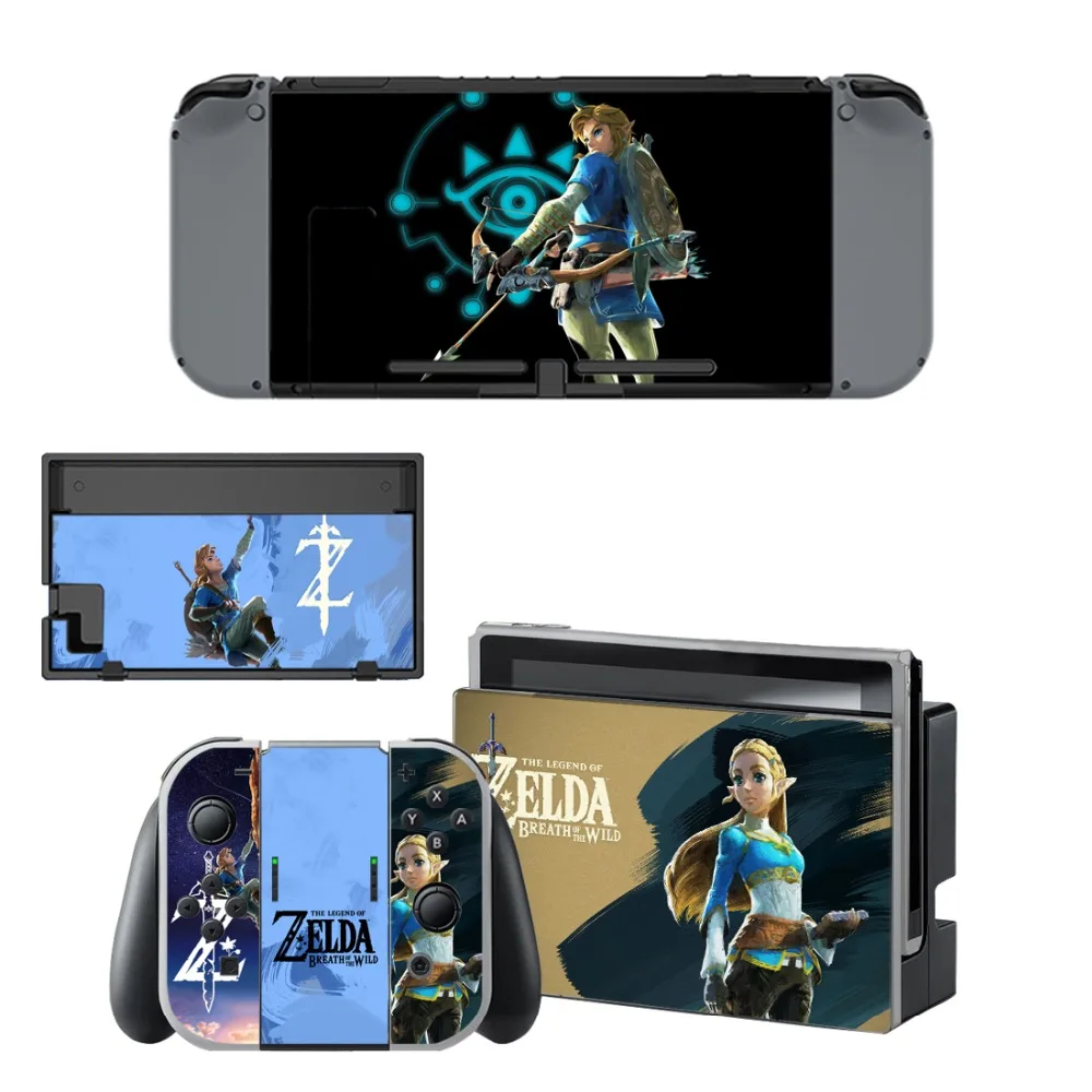 Легенда о Зельде наклейка для кожи виниловая для kinderdoswitch наклейка s skins для Kind Switch NS консоль и джойстики Joy-Con