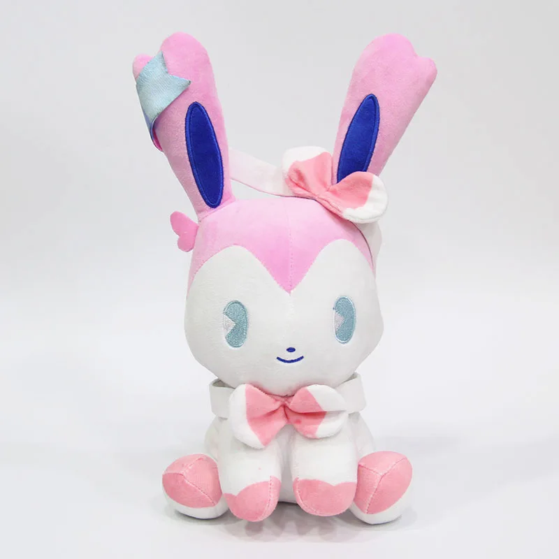 20 см Пикачу Eevee Glaceon плюшевые игрушки Vaporeon Sylveon Jolteon сидя жеста мягкие животные Детский подарок