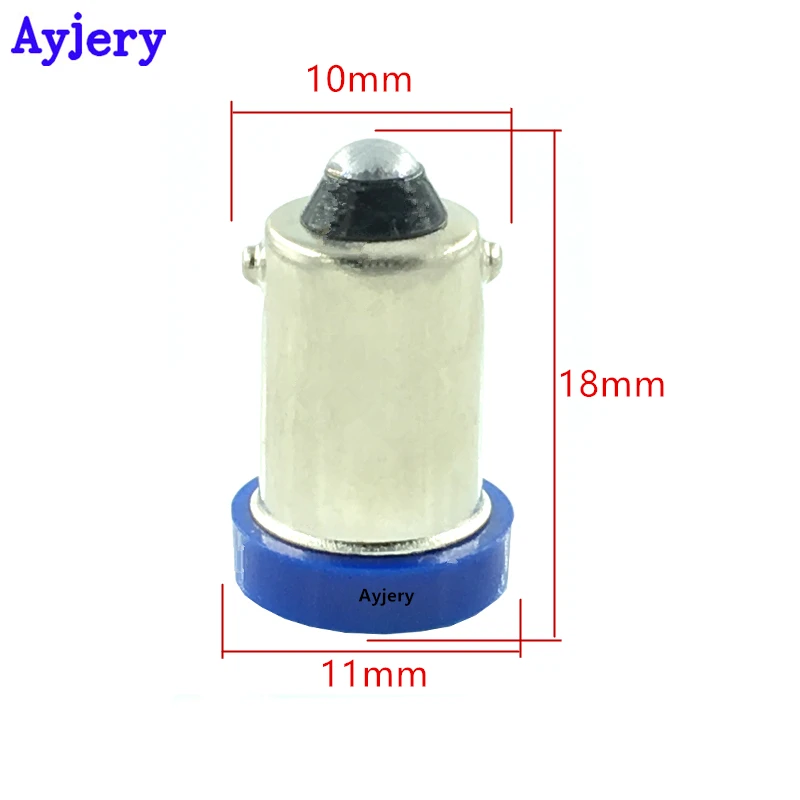 AYJERY! 100 шт. BA9S T4W 3528 1210 4 SMD Автомобильные светодиодные лампы зазор огни красный
