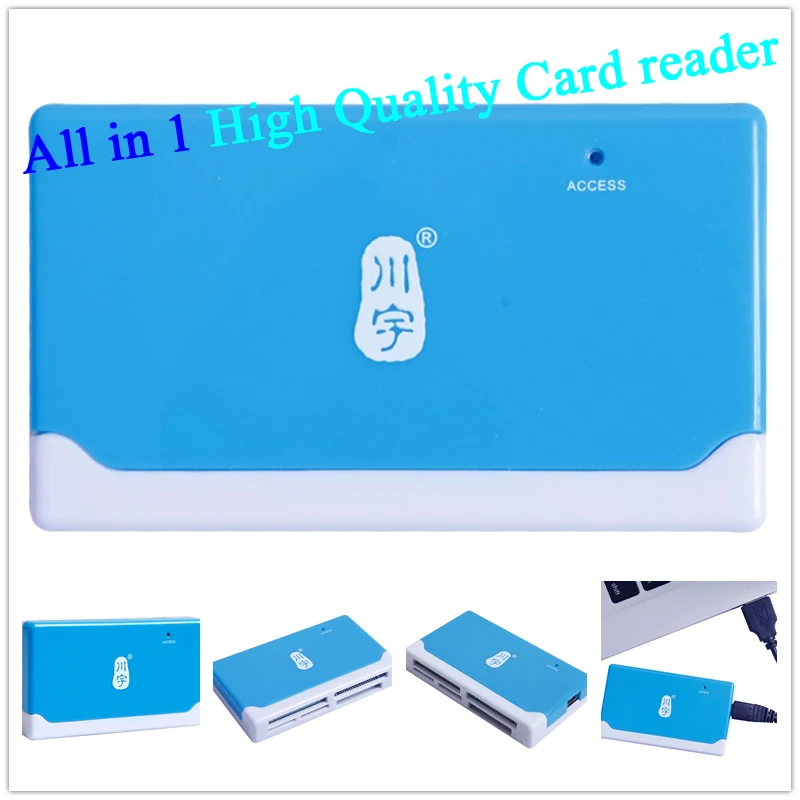 Все в 1 высокое качество устройство чтения карт памяти смарт для SD/SDHC MMC/RS MMC TF/Micro SD