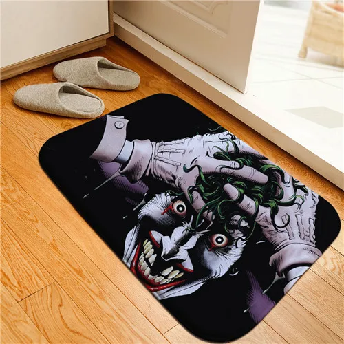 Style 18 Аниме Suicid Squa Joker, напольный коврик, дверной коврик, нескользящий ковер, кровать для гостиной, дома, кухни, напольный коврик для улицы - Цвет: Style 18