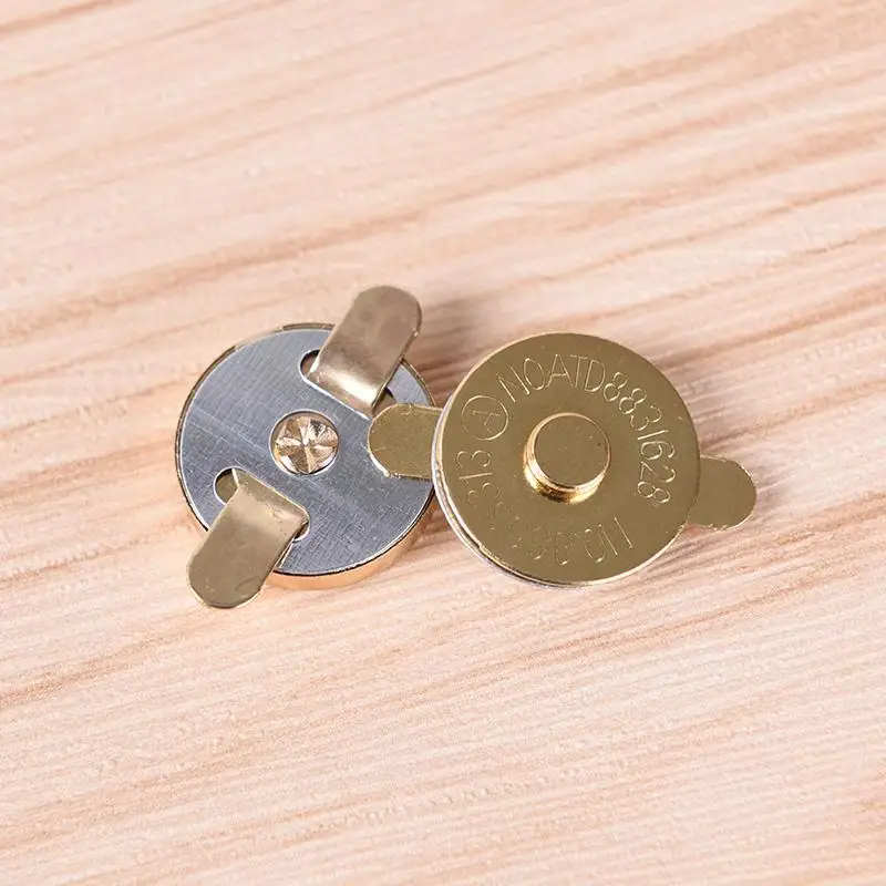 10pcs Metal Strong Magnetic snap fasteners Clasps Buttons For Handbag purse wallet Bags Parts Accessories DIY Fixing Press Studs | Дом и сад