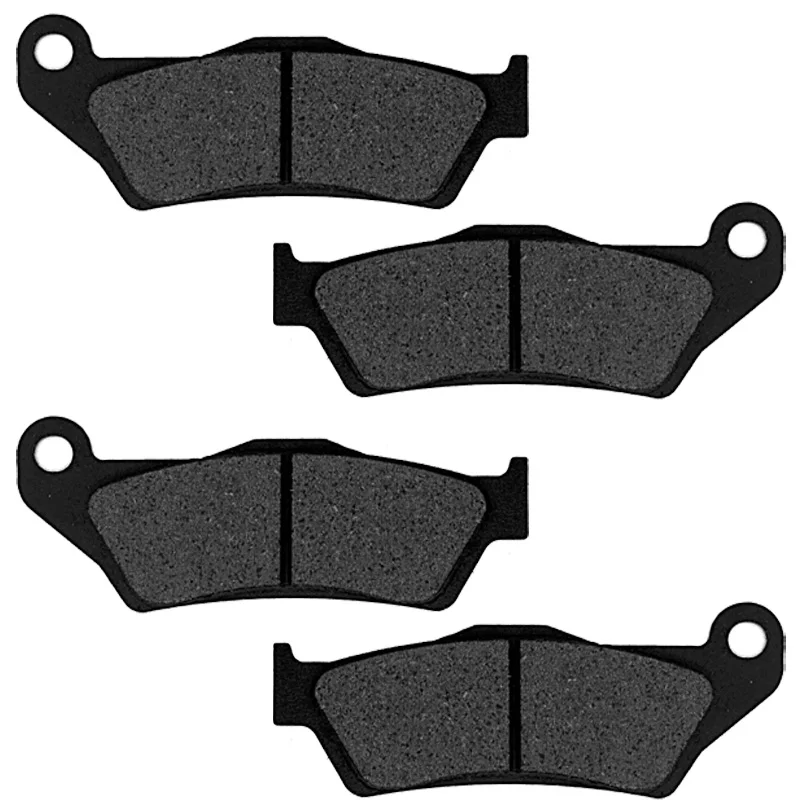 GFY Front 2 pairs Для YAMAHA XT 660 Z XT660 XT660Z Tenere ABS 2008 2009 2010 2011 2012 2013 мотоцикл тормозные колодки спереди и сзади - Цвет: GFY Front 2 pairs