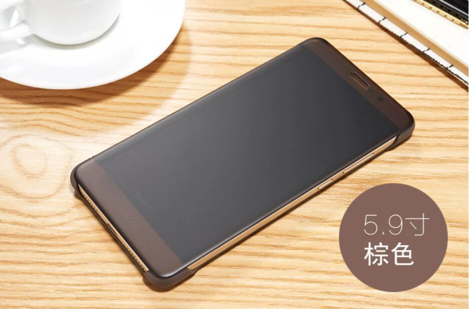Официальный чехол для huawei MATE 9/MATE9 Pro, противоударный кожаный чехол с окошком для просмотра, чехол для huawei MATE9 Pro