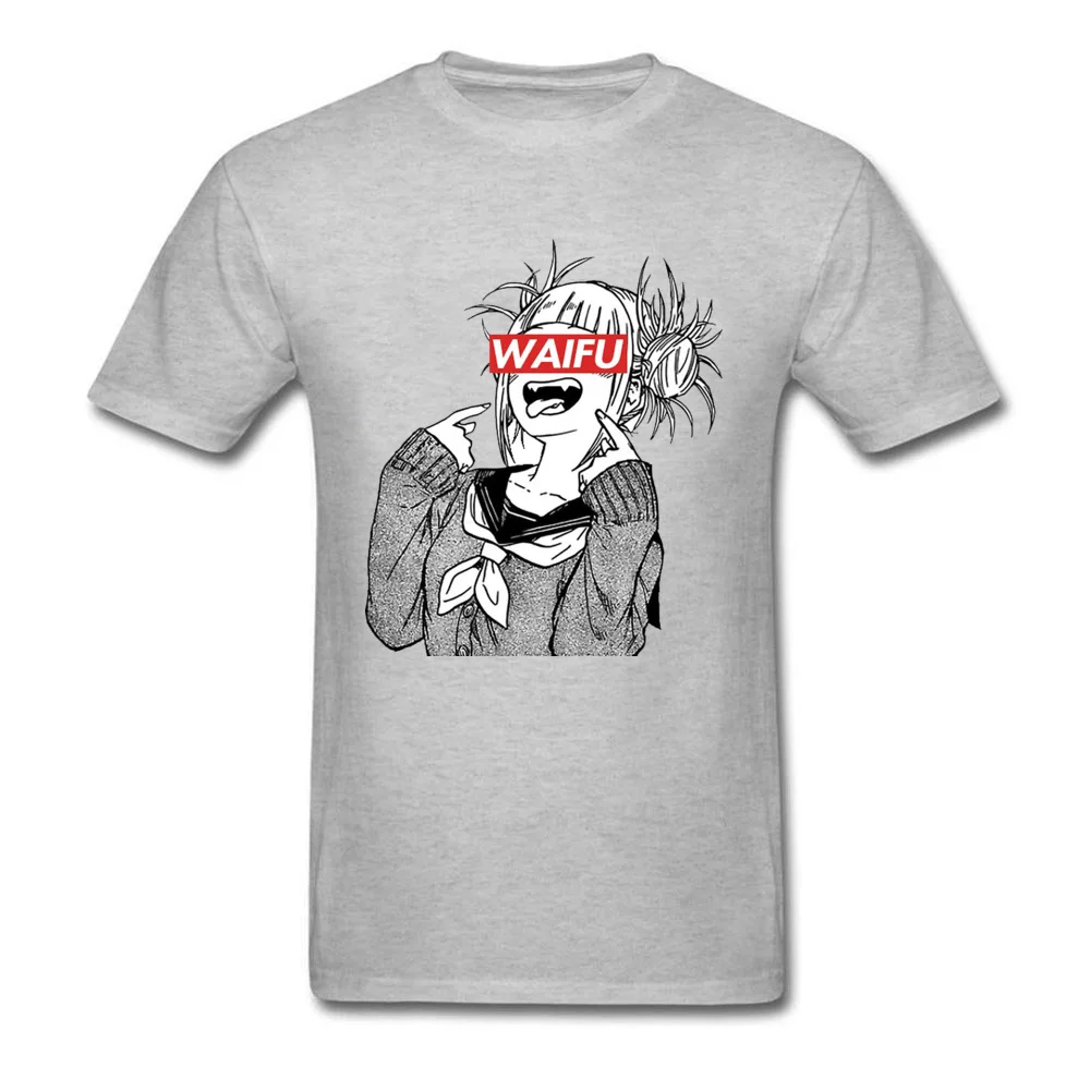Химико Тога Waifu аниме футболка Ahegao Otaku Pinup манга белые футболки Униформа японский