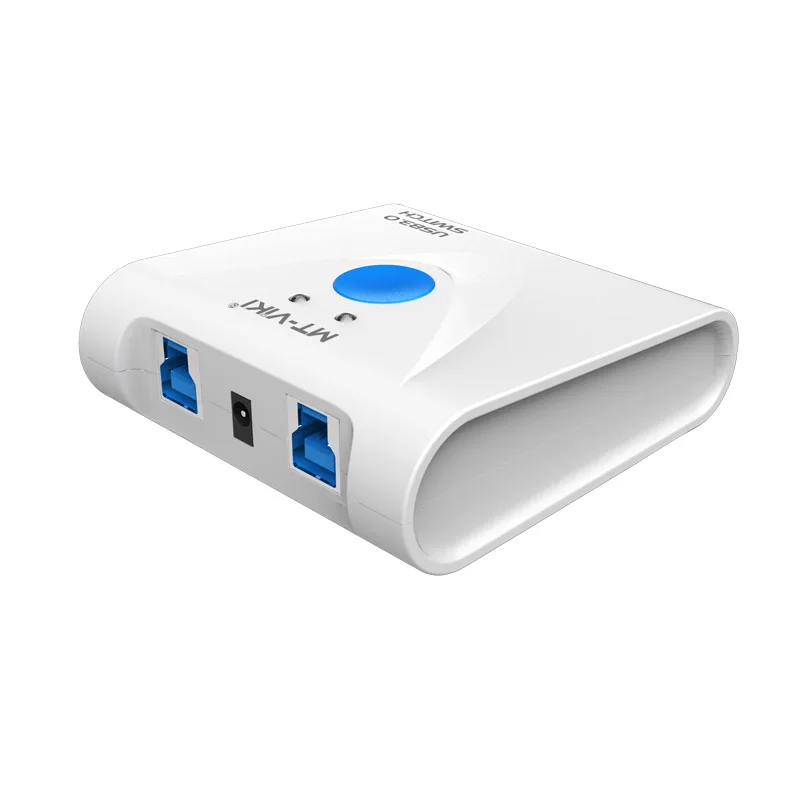 

MT-VIKI переключатель USB 3,0 с 2 портами и внешним источником питания, 5 Гбит/с