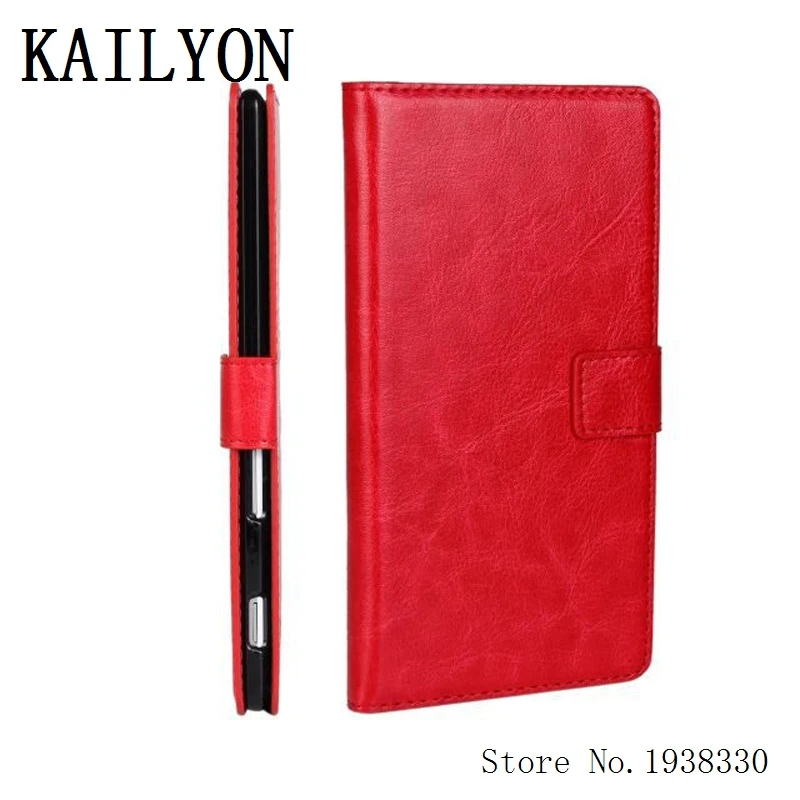 KAILYON для sony Xperia T3 роскошный Флип PU кошелек кожаный чехол M50W D5103 телефона s сумка с