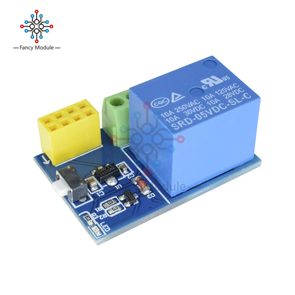 ESP8266 ESP-01S 5V WiFi Relay Module Things Smart Home Remote Control Switch Phone APP For Arduino (no with ESP-01S) | Обустройство