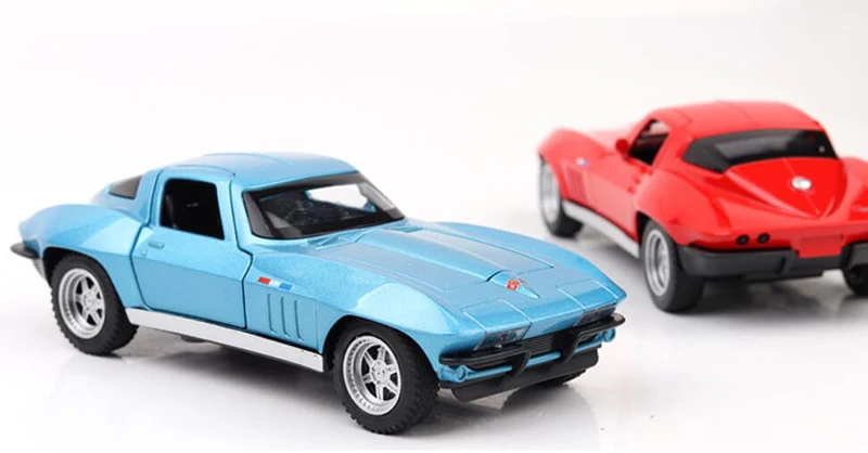 15 3 см 1/32 масштаб U. S. Chevrolet металлический цветной сплав Corvette C2 гоночный автомобиль
