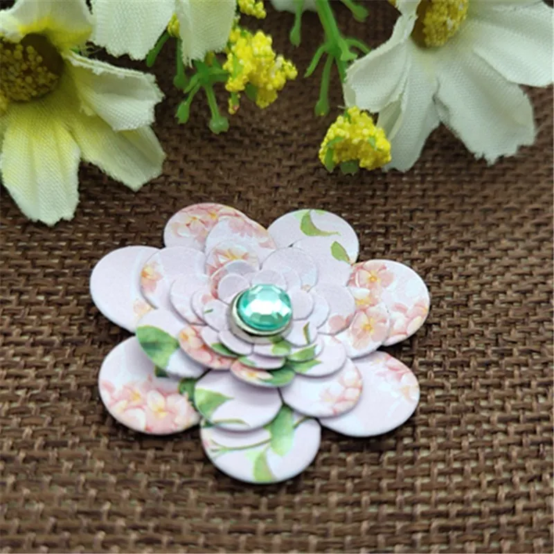 Украшения для скрапбукинга украшения поделок с цветочными листьями и