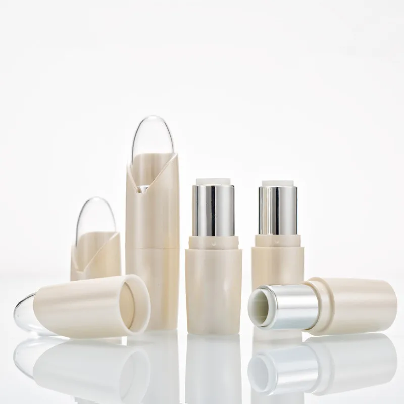 

New Empty Matte White Lipstick Tube Lip Gloss Case Cosmetic Containers Beauty Tools for Travel Packaging Material 200pcs/lot
