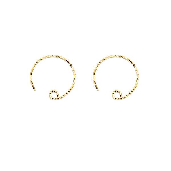 Gold Aiovlo 10 шт./лот DIY Изготовление ювелирных изделий поставка серьги фурнитура 925 пробы серебряные ушные вкладыши ушные крючки много оптом - Цвет: Gold