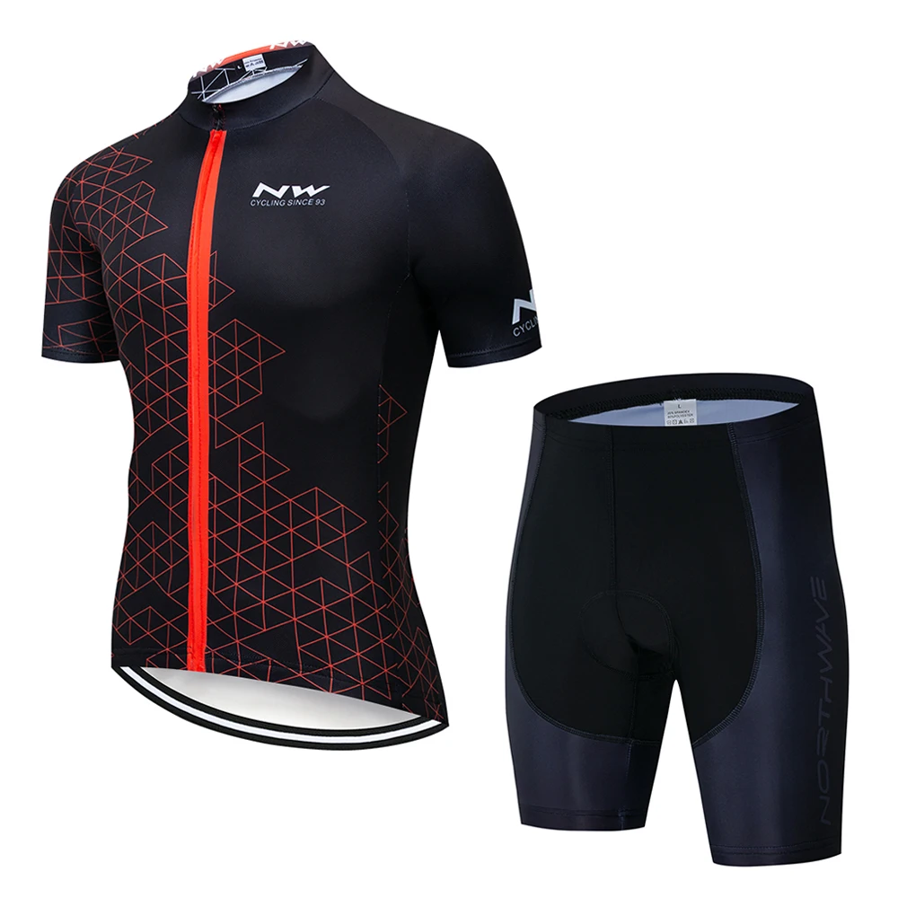 2019 new NW Pro Cycling Jersey Set Maillot Ropa Ciclismo Racing Bicycle Clothing Mans Mountain Bike Clothes | Спорт и развлечения