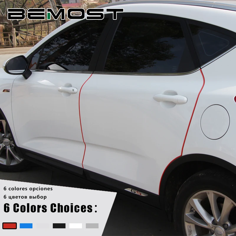 BEMOST Car Door Edge Crash Strip Protection Scratch Sticker Styling For Honda For Odyssey Civic Fit Accord Jazz HR-V Insight BEMOST Car Door Edge Crash Strip Protection Scratch Sticker Styling For Honda For Odyssey Civic Fit Accord Jazz HR-V Insight