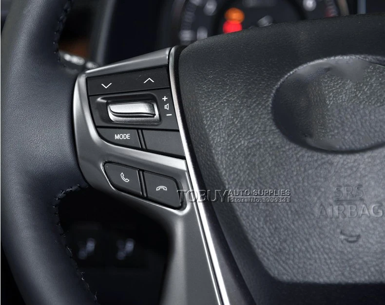 Наклейка на рулевое колесо для Toyota Alphard Vellfire 2015 2016