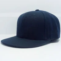 Dark Blue Полный закрыть крышкой fiitted шляпа Женщины Мужская Досуг Плоские Края законопроект в стиле хип-хоп Большие размеры шап - Цвет: Dark Blue