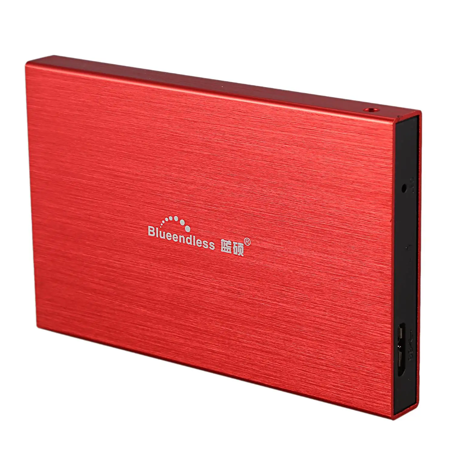Red Чехол для док-станции Blueendless Hdd 2,5 дюймов Sata Hdd Usb 3,0 Корпус для жесткого диска из алюминиевого сплава для ноутбука Caddy B - Цвет: Red
