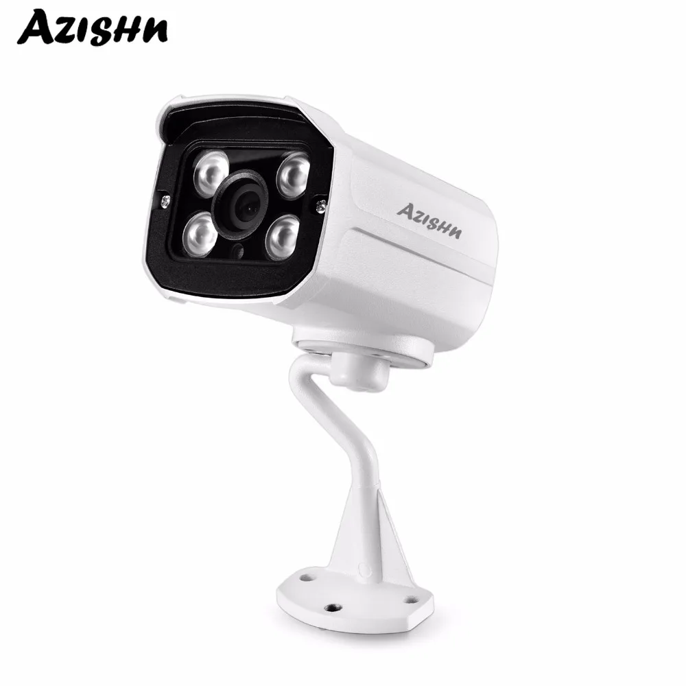 AZISHN наружная ip камера 1080P 960P 720P Bullet CCTV металлический корпус ONVIF Security IP66