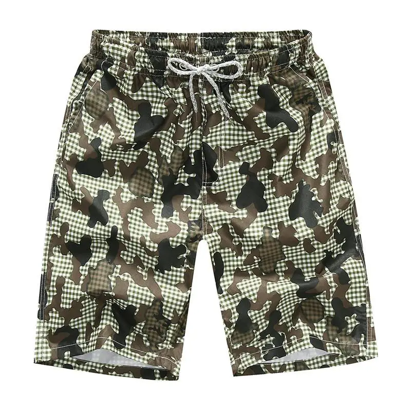 56 Men Swimming Trunks Briefs Men's Swimsuits Dry Quick Boxer Briefs Sunga Breathable Beach Shorts Swimwear 8 colors - Цвет: 56