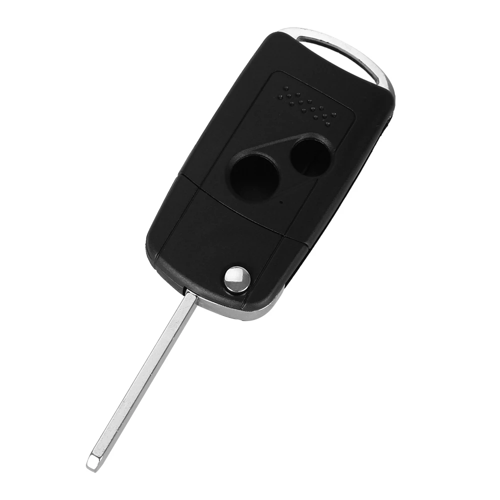 Dandkey 2 кнопки дистанционного флип складной Оболочки чехол для Honda CRV Fit Accord Civic