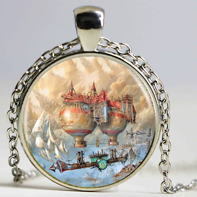 Лидер продаж подвеска с логотипом воздушного шара ожерелье ручной работы