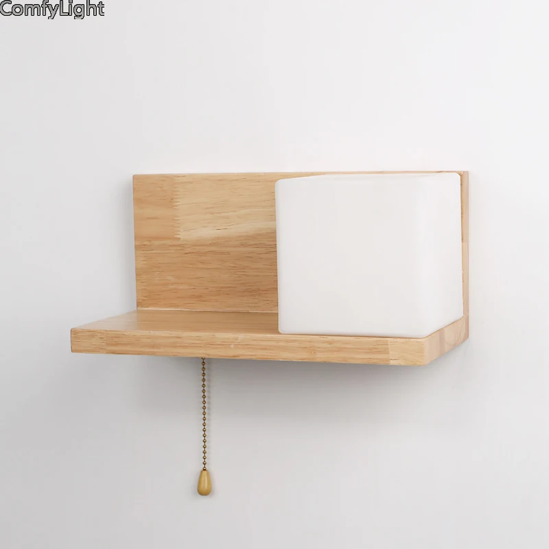 Светодиодная стеклянная настенная лампа настенное бра для гостиной спальни