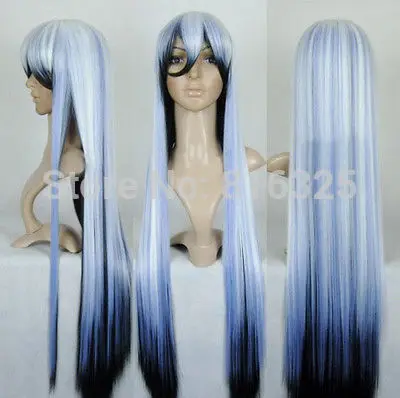 Оптовая 32050&gt 40 &quotженская Мода Жаропрочных Длинные Прямые Белый Смешанный