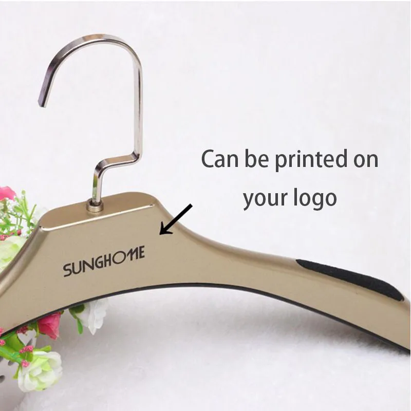 Роскошная пластиковая вешалка для костюма мужчин одежды/брюк с квадратным