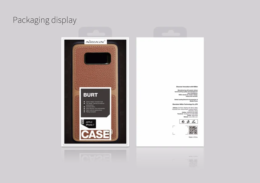 NILLKIN для Samsung Galaxy S8 Plus Защитная крышка плюс защитный чехол 6.2 дюйм(ов) Бизнес