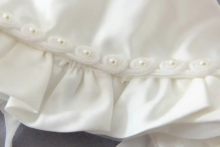 Wholesale Baby Sun Princess Hats strap windproof cap Newborn Girl Pearl Rose Flower Caps 0-12M | Детская одежда и обувь