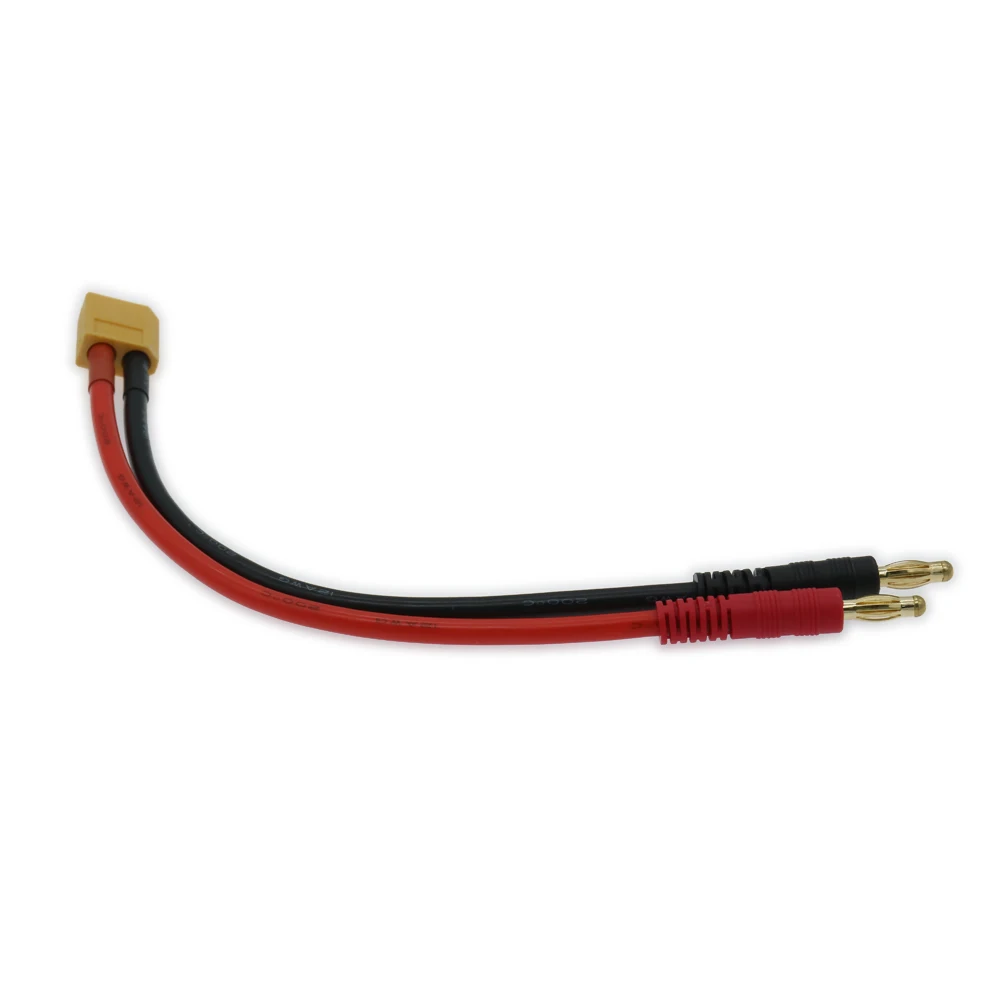 RCAWD 1x150 мм розетка Xt60 и позолоченный штекер 4 0 силиконовый кабель 12awg для зарядного