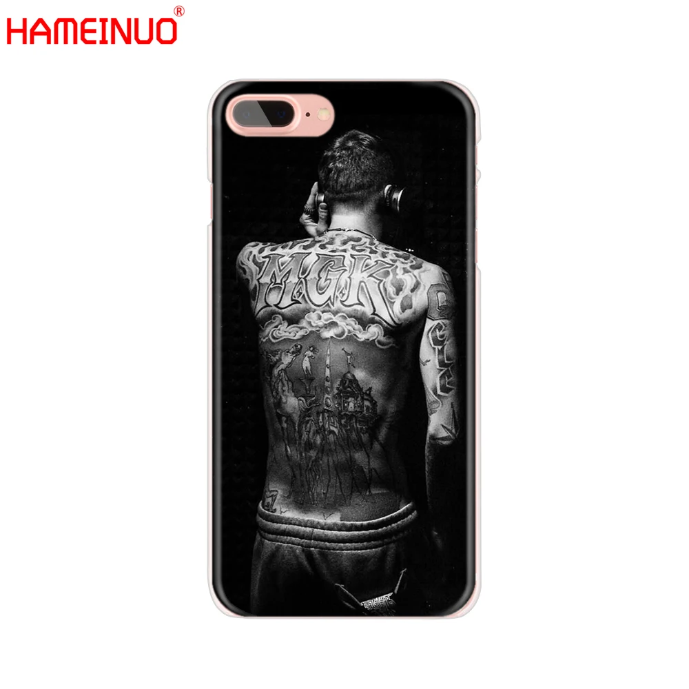 HAMEINUO Mgk Machine Gun Kelly Чехол для мобильного телефона на шнуровке iphone X 8 7 6 4 4s 5 5s SE 5c 6s