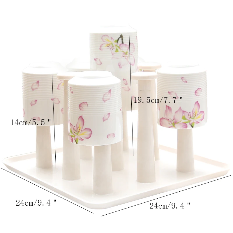 Креативный кухонный стеллаж для хранения стаканчиков товары дома чашки