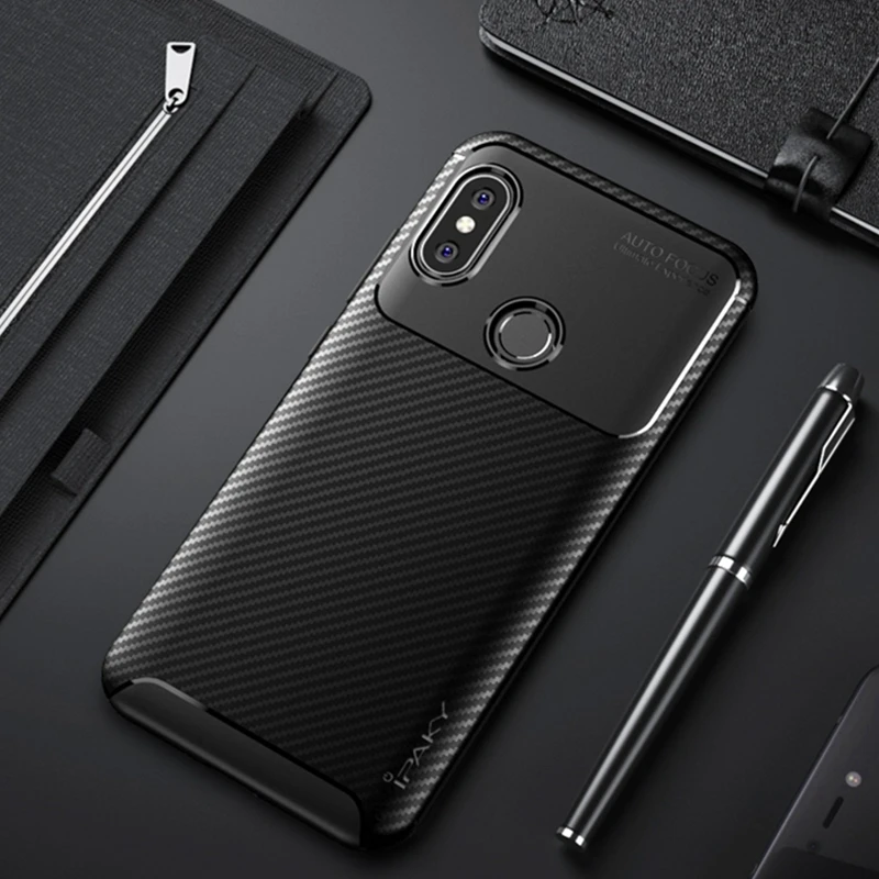 IPAKY чехол для телефона с полной защитой Xiaomi Redmi 6 Pro силиконовый Ударопрочный