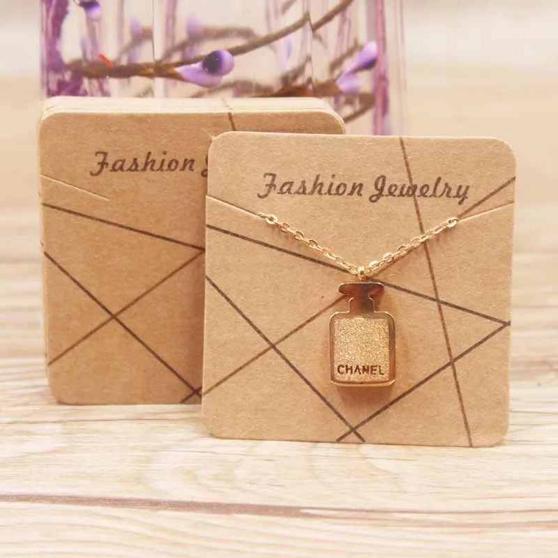 5x5cm Новое поступление 5*5 см модные ювелирные украшения/кулон/футляр для ожерелья бумажная карта смешанные стили l3* 3 см серьги-гвоздики подвешенная бирка - Цвет: 5x5cm