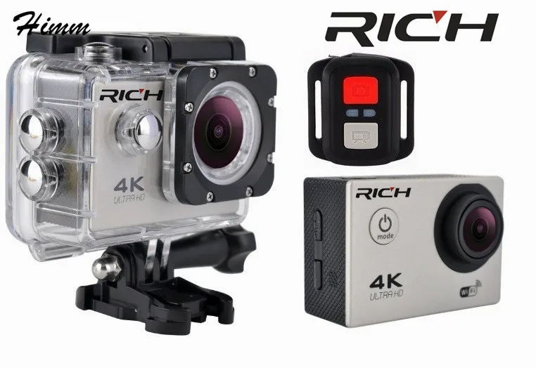 F60R 4k WIFI Удаленная Экшн камера 1080p HD 16MP GO PRO стильная на шлем 30 метров