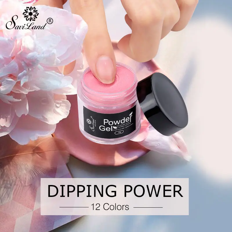 Порошок для ногтей Saviland блестящий хромированный пудра лидер продаж