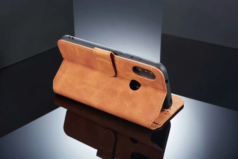 Кожаный чехол-книжка в стиле ретро для Xiao mi Red mi 8A K20 7 7A 6 Pro 6A Note 6Pro mi 9 SE 8 Lite 9T чехол-кошелек с 3 отделениями для карт бизнес-Чехол