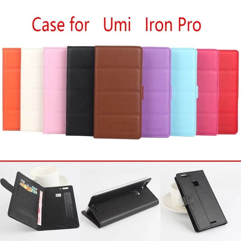 Кожаный чехол с зернистой текстурой личи для Umi Iron Pro Роскошный телефона