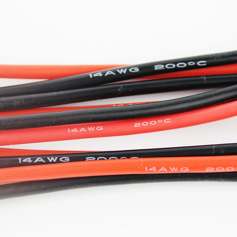 OliYin 5 шт. разъем Deans мама Мини папа соединительный кабель Tamiya адаптер 14AWG для