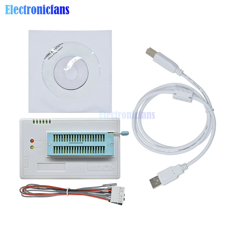 Программатор TL866II Plus EEPROM PIC AVR TL866A TL866CS USB универсальный BIOS nand программатор 24 93 25 mcu