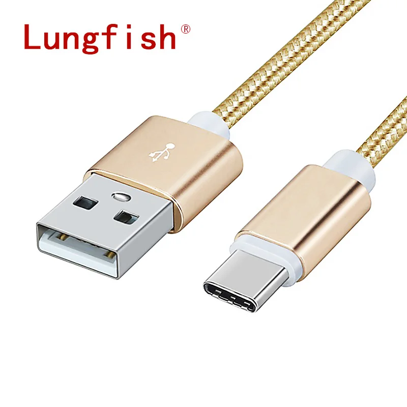 Lungfish высокоскоростной зарядный кабель типа C для Huawei Samsung Galaxy xiaomi быстрая зарядка