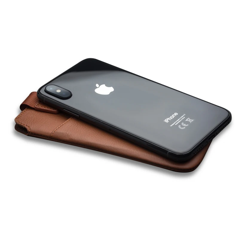 QIALINO кожаный чехол для iPhone XS роскошная сумка из натуральной кожи телефона iphone X