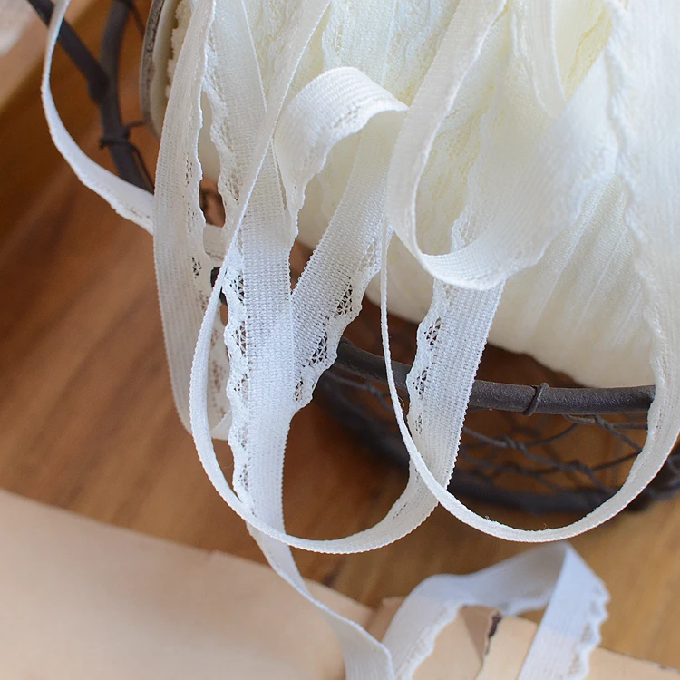 Горячая Распродажа 2018 кружевные аксессуары кремово-желтое волнистое кружево