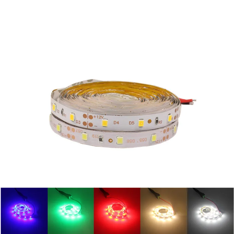 5 м индивидуально Адресуемая rgb Светодиодная лента неоновый свет 2835 Светодиодная лента гибкая лента Авто адаптер 12 В dc разъемы для kitche