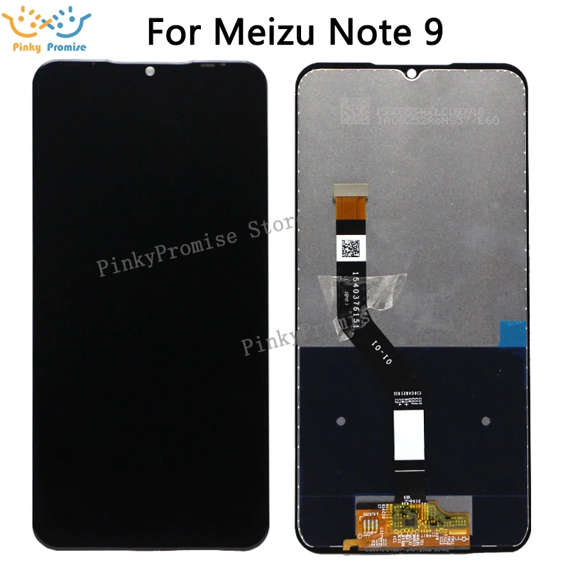 Новый Для Meizu Note 9 ЖК-дисплей + дигитайзер сенсорный экран Стекло запасные части
