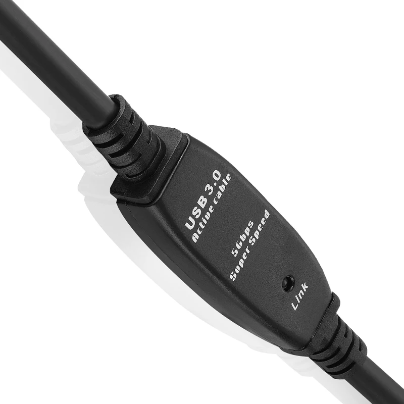 Lballist USB 3,0 кабель для принтера встроенный ic чипсет USB 3,0 тип A штекер USB 3,0 Тип B Мужской фольги Плетеный экранированный 5 м 10 м