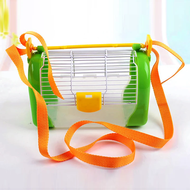 Портативная прозрачная пластиковая клетка для животных путешествий маленький
