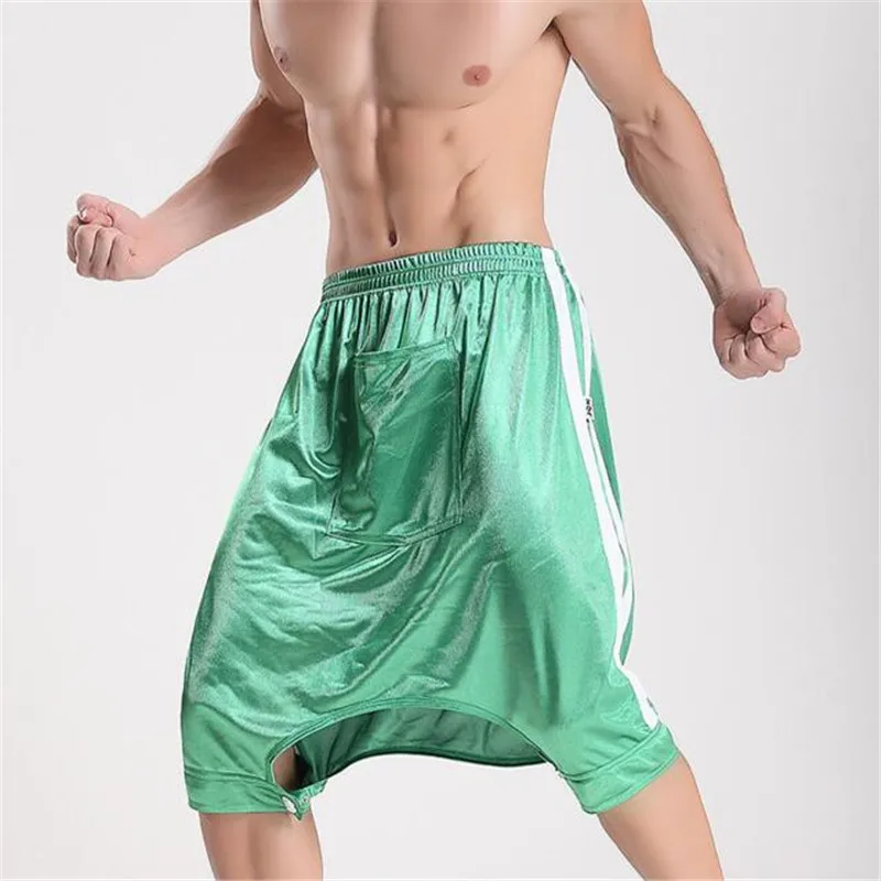 Летние популярные повседневные свободные мужские шорты укороченные шаровары